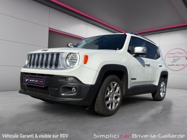 Jeep renegade 1.4 i multiair ss 140 ch bvr6 limited garantie 12 mois occasion simplicicar brive la gaillarde  simplicicar...