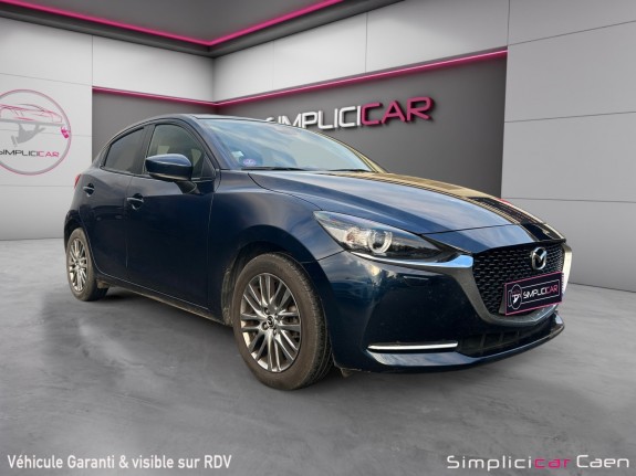 Mazda mazda2 2022 1.5l e-skyactiv g m hybrid 90ch selection - caméra / carplay / keyless - garantie 12 mois occasion...