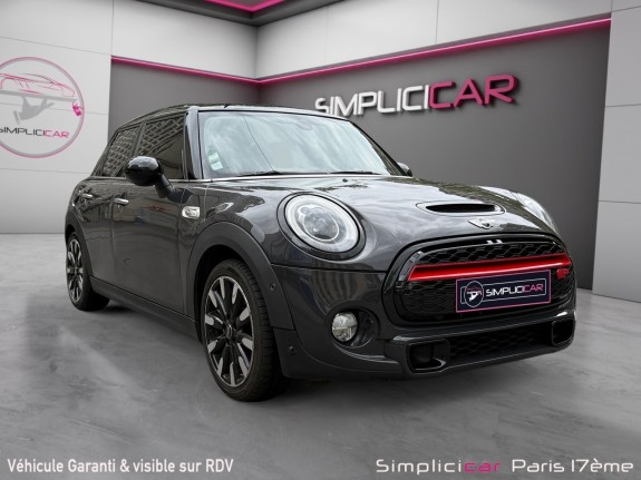 Mini cooper s  2.0 i 16v 192 cv/apple carplay/full entretien mini/sieges chauffants/toit ouvrant/harman kardon/affichage...