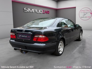 Mercedes clk 200 etat 10/10 rien a prevoir occasion paris 17ème (75)(porte maillot) simplicicar simplicibike france