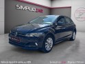 Volkswagen polo 1.0 tsi 95 ss dsg7 united/garantie 12 mois/origine france/entretien a jour/apple carplay/chargeur a induction...