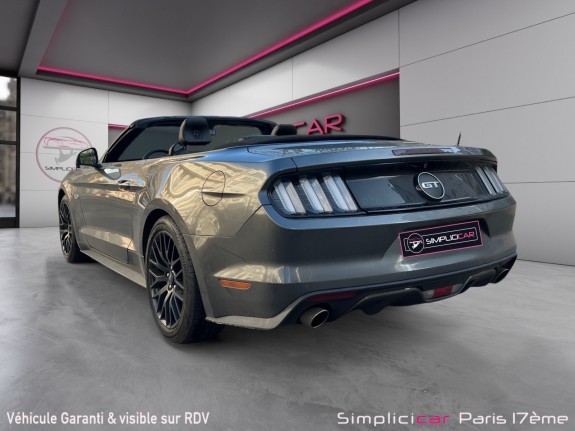 Ford mustang convertible v8 5.0 421 gt a garantie 12 mois / keyless / siÈges Élec  chauffants  ventilÉs / camÉra de recul...