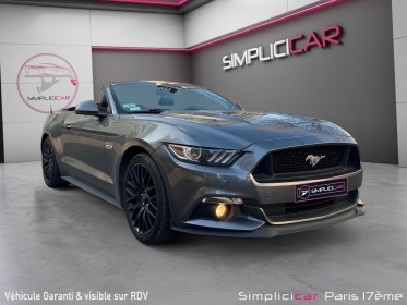 Ford mustang convertible v8 5.0 421 gt a garantie 12 mois / keyless / siÈges Élec  chauffants  ventilÉs / camÉra de recul...