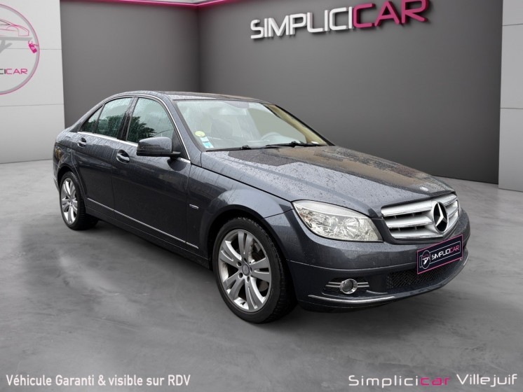Mercedes classe c 200 cdi blueefficiency elégance euro v a, radar av/ar, siège electrique, toute les factures, 1 seul......