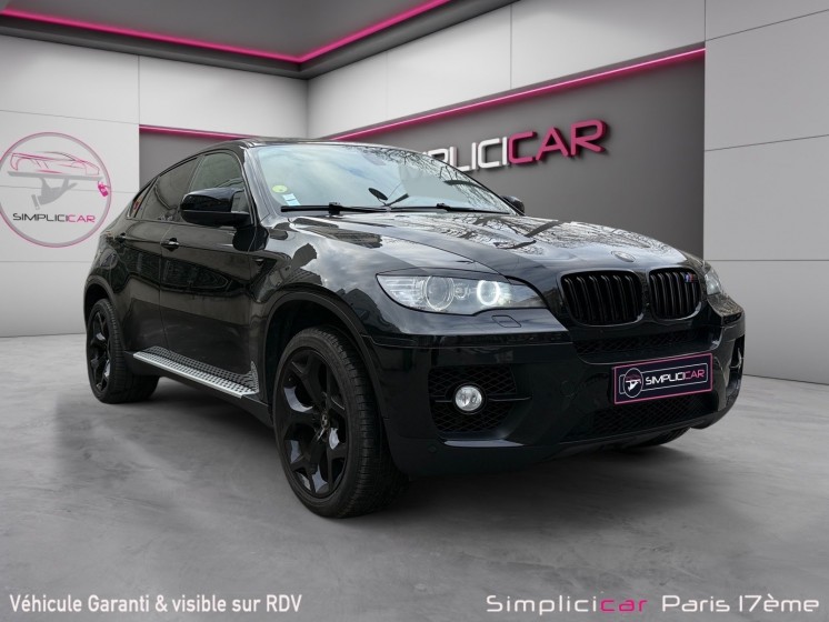 Bmw x6 e71/e72 xdrive 30d 245ch exclusive a/ pack m / toit ouvrant / caméra de recul / garantie 12 mois occasion paris...