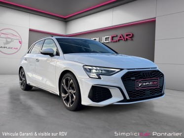 Audi a3 sportback quattro tdi 200ch s tronic 7 s line garantie 12 mois occasion simplicicar pontarlier auto  simplicicar...