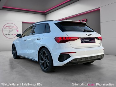Audi a3 sportback quattro tdi 200ch s tronic 7 s line garantie 12 mois occasion simplicicar pontarlier auto  simplicicar...