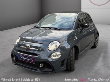 Abarth  500 1.4 tb 16v dualogic 165 cv turismo 595 - suivi complet - décapotable - garantie 12 mois occasion paris 17ème...