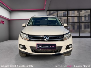 Volkswagen tiguan 2.0 tdi 140 fap bluemotion technology carat 4motion 4 pneus neuf toit ouvrant attelage occasion simplicicar...