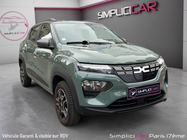 Dacia spring extreme/accoudoir av/frunk/garantie 12 mois occasion paris 17ème (75)(porte maillot) simplicicar simplicibike...