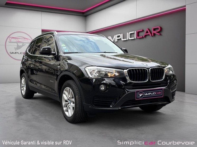 Bmw x3 f25 lci sdrive18d 150ch business a occasion paris 17ème (75)(porte maillot) simplicicar simplicibike france