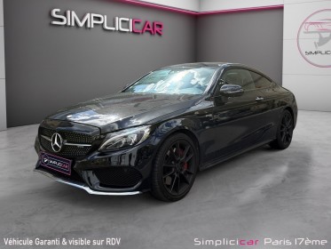 Mercedes classe c coupe 43 4matic mercedes-amg 9g-tronic toit ouvrant/ full options/ vehicule accidenté a l'avant qui a......