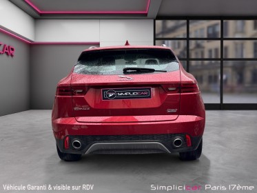 Jaguar e-pace 2.0 d - 180 ch awd bva / toit panoramique / entretien jaguar a jour / garantie 12 mois occasion paris 17ème...