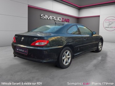 Peugeot 406 coupe 2.0i pack a premiere main entretient full peugeot occasion paris 17ème (75)(porte maillot) simplicicar...
