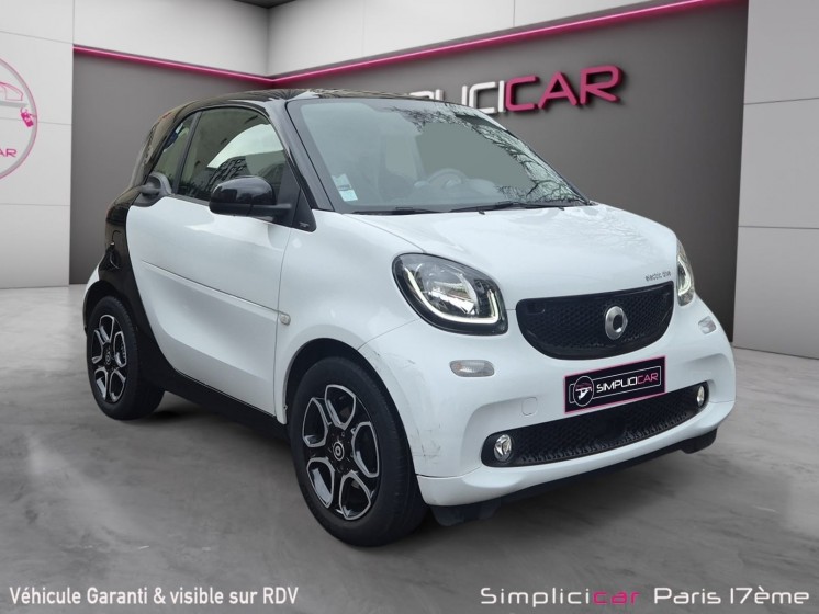 Smart fortwo coupe 82 ch electrique ba1 prime occasion paris 17ème (75)(porte maillot) simplicicar simplicibike france