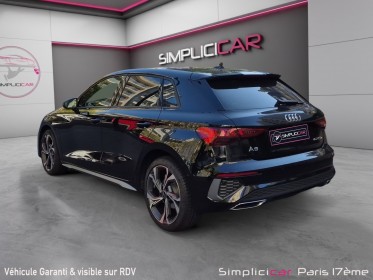 Audi a3 sportback 40 tfsie 204 s tronic 6 s line occasion paris 17ème (75)(porte maillot) simplicicar simplicibike france