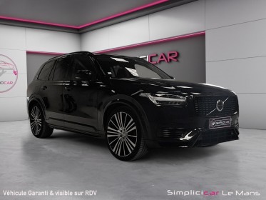 Volvo xc90 t8 awd 30387 ch geartronic 8 7pl r-design garantie 12 mois occasion simplicicar le mans simplicicar simplicibike...