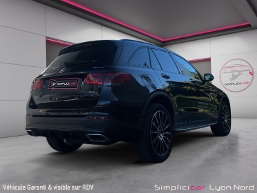 Mercedes glc 300 de amg line 9g-tronic 4matic toit ouvrant / full black 12 mois garantie occasion simplicicar lyon nord...