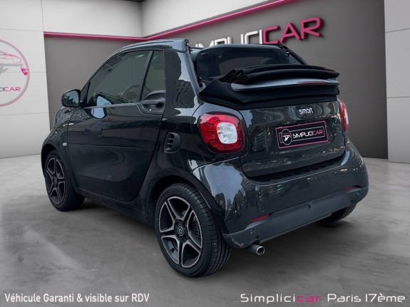 Smart fortwo cabrio 0.9 90 ch ss ba6 prime occasion paris 17ème (75)(porte maillot) simplicicar simplicibike france