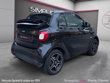 Smart fortwo cabrio 0.9 90 ch ss ba6 prime occasion paris 17ème (75)(porte maillot) simplicicar simplicibike france