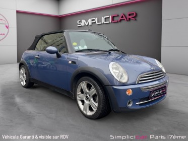 Mini cooper 1,6l cooper capote ne fonctionne pas’/ radar de recul occasion paris 17ème (75)(porte maillot) simplicicar...