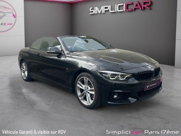Bmw serie 4 cabriolet f33 lci2 420i 184 ch bva8 cabriolet-entretien complet bmw- car play sieges electriques-garantie 12 mois...