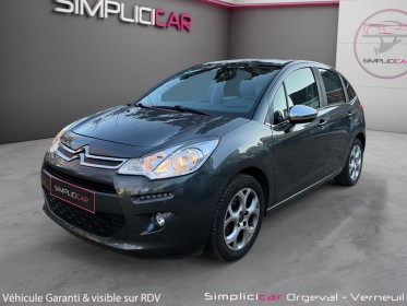 Citroen c3 90 ch exclusive/ carplay/ camera de recul occasion simplicicar orgeval  simplicicar simplicibike france