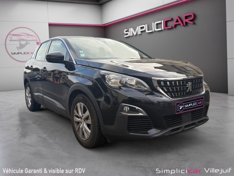 Peugeot 3008 puretech 130ch ss bvm6 active, radar av/ar, virtual cockpit, garantie 12 mois. occasion simplicicar villejuif ...