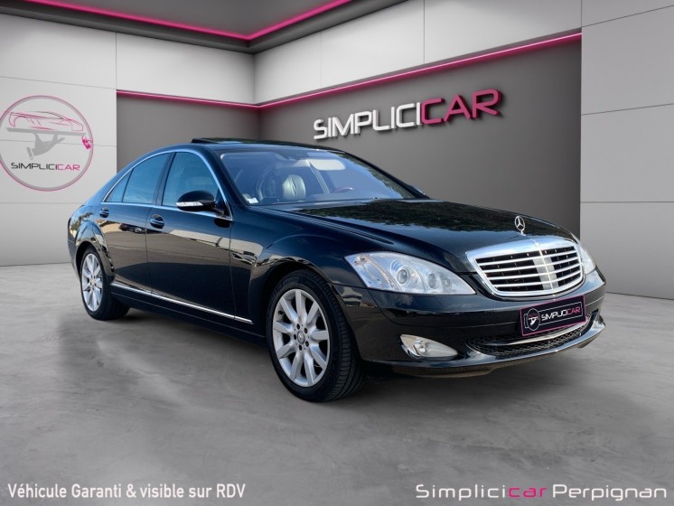 Mercedes classe s 320 cdi 3,0l v6 - sièges av chauffants, ventilés, massant et Électriques  - toit ouvrant - acc - dvd-......