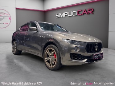 Maserati levante 3.0 v6 bi turbo 430ch s q4 gransport suivi maserati carnet disponible garantie 12 mois occasion montpellier...