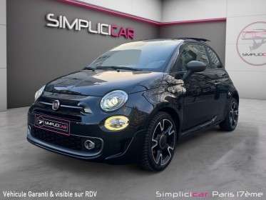 Fiat 500 my17 1.2 69 ch finition s garantie 12 mois occasion paris 17ème (75)(porte maillot) simplicicar simplicibike france