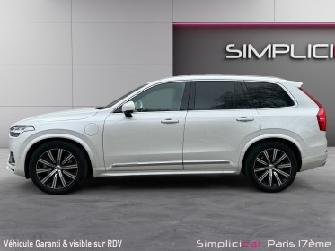 Volvo xc90 recharge t8 awd 30387 ch geartronic 8 7pl inscription attelage entretien volvo occasion paris 17ème (75)(porte...