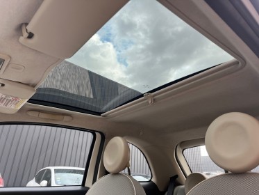 Fiat 500 1.2 8v 69 ch lounge distrib ok et garantie-pneus/batterie neufs-bluetooth-toit pano occasion simplicicar lyon nord...
