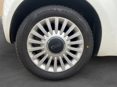 Fiat 500 1.2 8v 69 ch lounge distrib ok et garantie-pneus/batterie neufs-bluetooth-toit pano occasion simplicicar lyon nord...