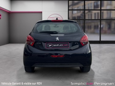 Peugeot 208 1.6 bluehdi 100ch bvm5 allure radar de recul régulateur garantie 12 mois occasion simplicicar perpignan ...