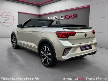 Volkswagen t-roc cabriolet 1.5 tsi evo 150 start/stop dsg7 r-line occasion paris 17ème (75)(porte maillot) simplicicar...