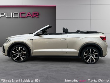 Volkswagen t-roc cabriolet 1.5 tsi evo 150 start/stop dsg7 r-line occasion paris 17ème (75)(porte maillot) simplicicar...