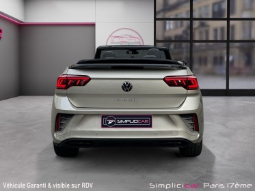 Volkswagen t-roc cabriolet 1.5 tsi evo 150 start/stop dsg7 r-line occasion paris 17ème (75)(porte maillot) simplicicar...