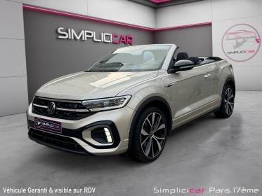 Volkswagen t-roc cabriolet 1.5 tsi evo 150 start/stop dsg7 r-line occasion paris 17ème (75)(porte maillot) simplicicar...