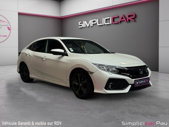 Honda civic 2017 1.0 i-vtec 129 exclusive occasion simplicicar pau simplicicar simplicibike france