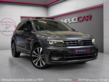 Volkswagen tiguan 2.0 bi-tdi 240 dsg7 4motion r line garantie 12mois toit ouvrant occasion simplicicar bretigny-sur-orge...