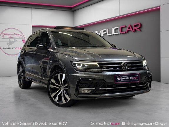 Volkswagen tiguan 2.0 bi-tdi 240 dsg7 4motion r line garantie 12mois toit ouvrant occasion simplicicar bretigny-sur-orge...