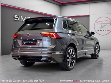 Volkswagen tiguan 2.0 bi-tdi 240 dsg7 4motion r line garantie 12mois toit ouvrant occasion simplicicar bretigny-sur-orge...