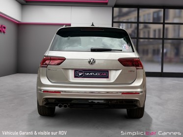 Volkswagen tiguan 2.0 tdi 150 dsg7 4motion r-line occasion cannes (06) simplicicar simplicibike france