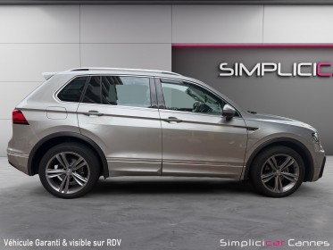 Volkswagen tiguan 2.0 tdi 150 dsg7 4motion r-line occasion cannes (06) simplicicar simplicibike france