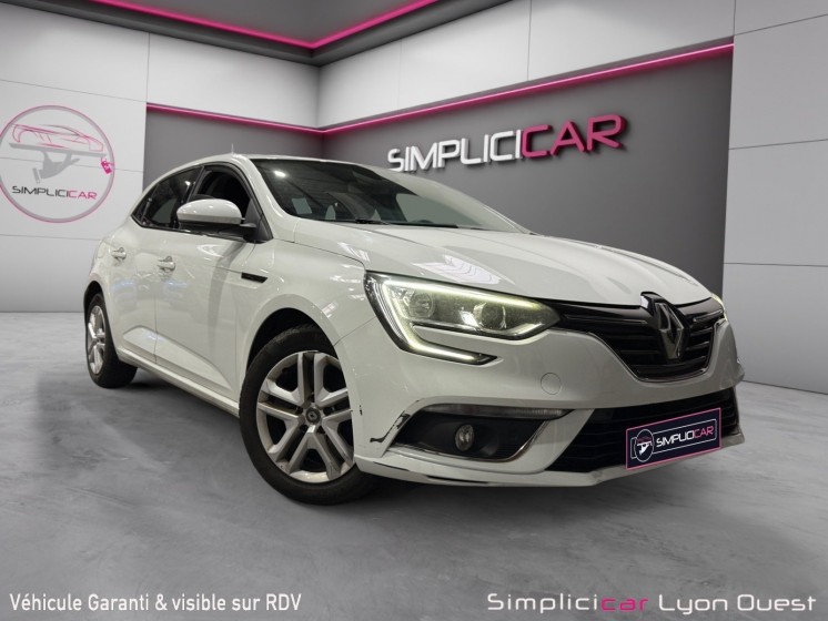 Renault megane iv berline business dci 110 energy edc - distribution faite - garantie 12 mois occasion simplicicar lyon ouest...
