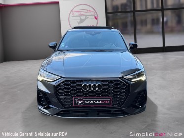 Audi q3 sportback 45 tfsie  245 ch s tronic 6 s line occasion simplicicar vaucresson simplicicar simplicibike france