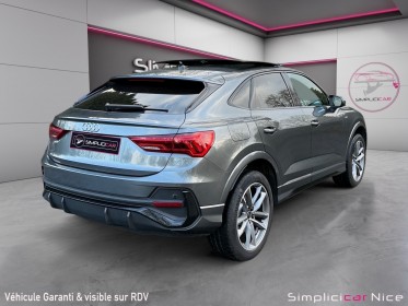 Audi q3 sportback 45 tfsie  245 ch s tronic 6 s line occasion simplicicar vaucresson simplicicar simplicibike france