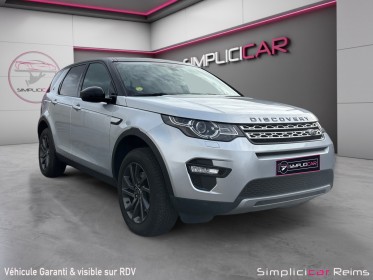 Land rover discovery sport 2.0 td4 180 ch hse  options - garantie 12 mois occasion simplicicar reims simplicicar simplicibike...