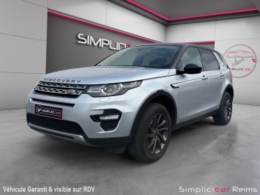 Land rover discovery sport 2.0 td4 180 ch hse  options - garantie 12 mois occasion simplicicar reims simplicicar simplicibike...